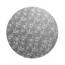 Round Silver Cake Board 10" 1/2